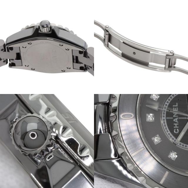 シャネル 腕時計 J12 33mm クロマティック 33mm 12P ダイヤモンド