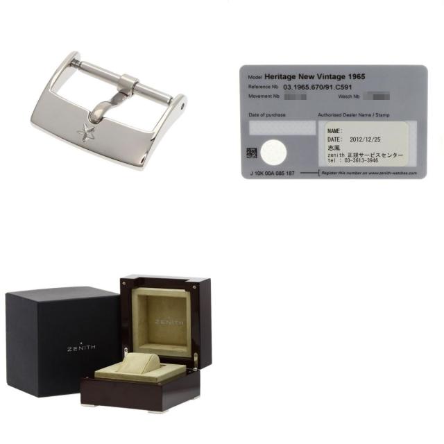 ゼニス 腕時計 ニューヴィンテージ 1965
