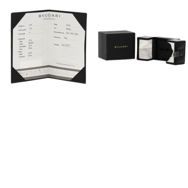 ブルガリ リング・指輪 B-zero1 ビーゼロワン 1バンド 1P ダイヤモンド E-VS1-G #48