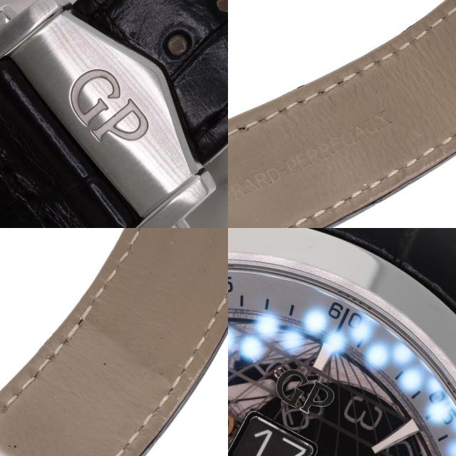 ジラール・ペルゴ 腕時計 トラベラームーンフェイズ&GMT