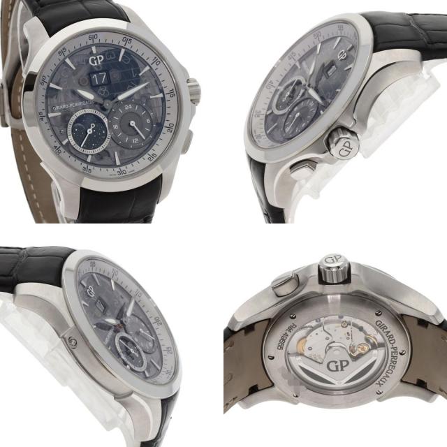 ジラール・ペルゴ 腕時計 トラベラームーンフェイズ&GMT