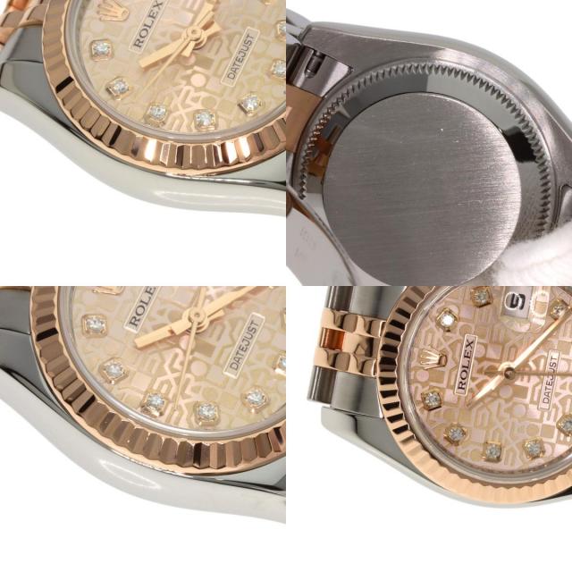 ロレックス 腕時計 デイトジャスト 10P ダイヤモンド
