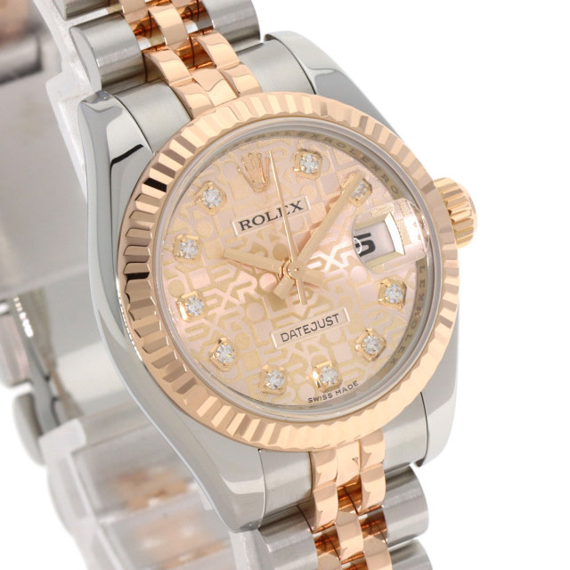 ロレックス 腕時計 デイトジャスト 10P ダイヤモンド