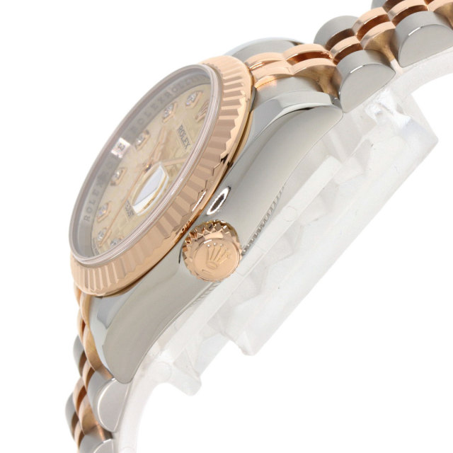 ロレックス 腕時計 デイトジャスト 10P ダイヤモンド