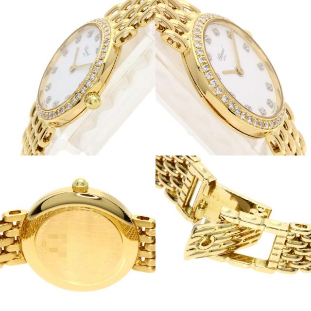 Chopard ショパール 10/5911 クラシック 12P ダイヤモンド 腕時計 K18
