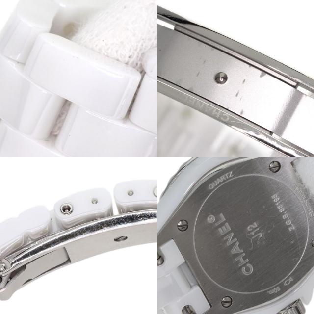 シャネル 腕時計 J12 29mm 8P ダイヤモンド ホワイト セラミック