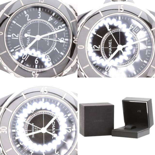 シャネル 腕時計 J12 38mm ブラック セラミック