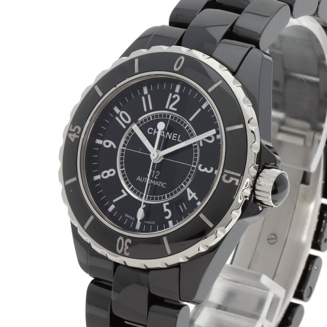 シャネル 腕時計 J12 38mm ブラック セラミック