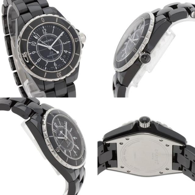 シャネル 腕時計 J12 38mm ブラック セラミック