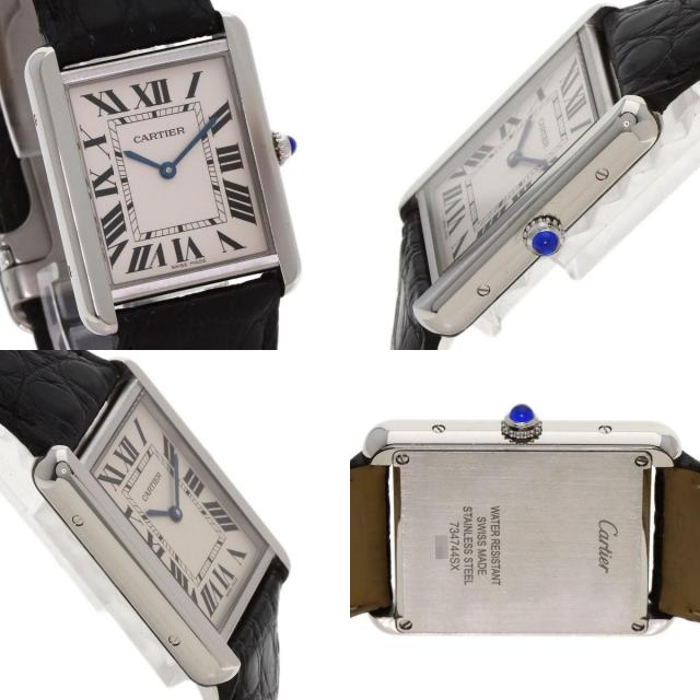 カルティエ 腕時計 タンクソロLM