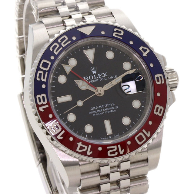 ロレックス 腕時計 GMTマスター2 赤青ベゼル