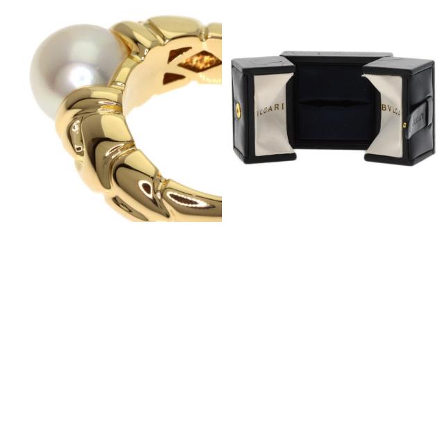 ブルガリ リング・指輪 パソドッピオ パール 真珠