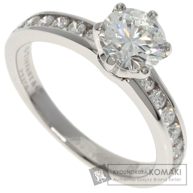 ティファニー リング・指輪 ソリティア チャネル セッティング ダイヤモンド