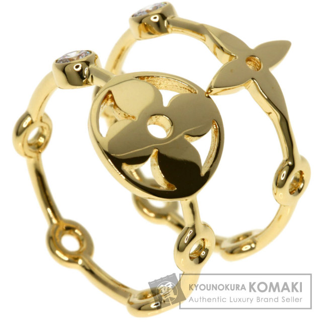 ルイヴィトン リング・指輪 バーグ モノグラムスキン ダイヤモンド #49