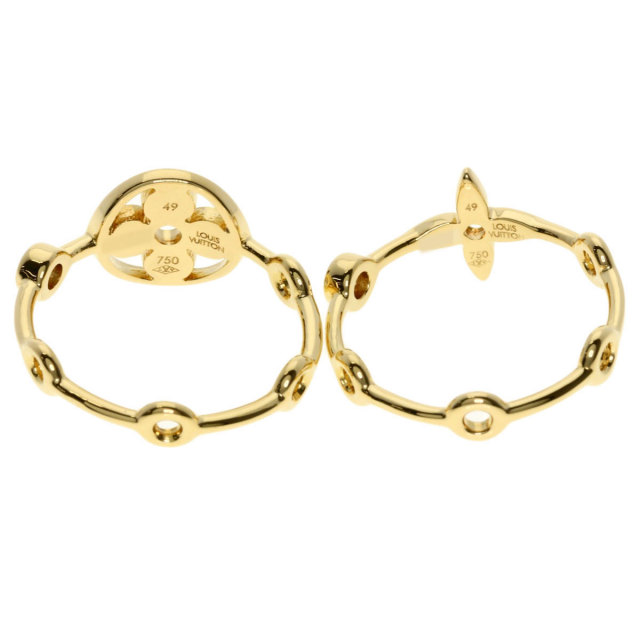 ルイヴィトン リング・指輪 バーグ モノグラムスキン ダイヤモンド #49