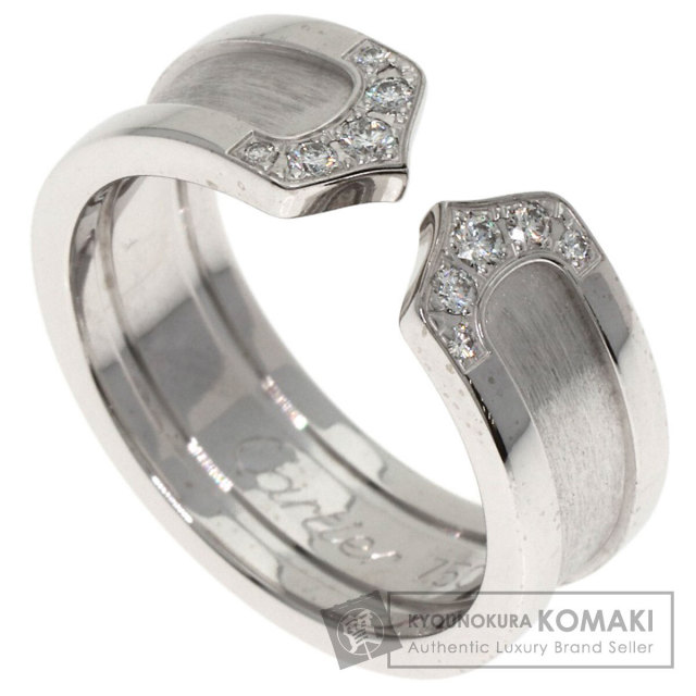 CARTIER カルティエ C2リング エッジダイヤモンド #50 メーカー