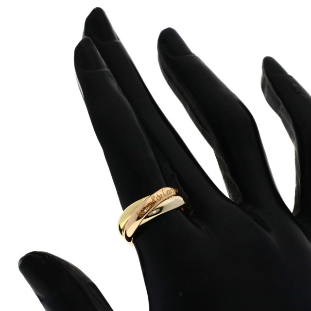CARTIER カルティエ トリニティ #51 リング・指輪 K18イエローゴールド