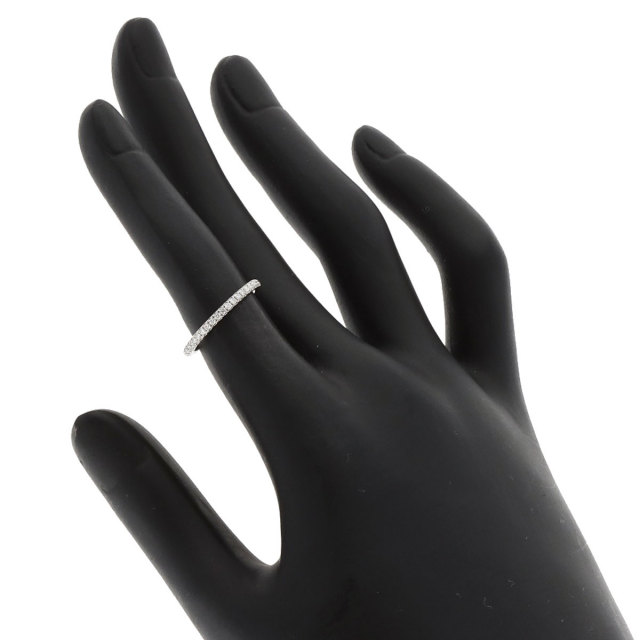 ハリーウィンストン リング・指輪 マイクロパヴェ ハーフエタニティ ダイヤモンド