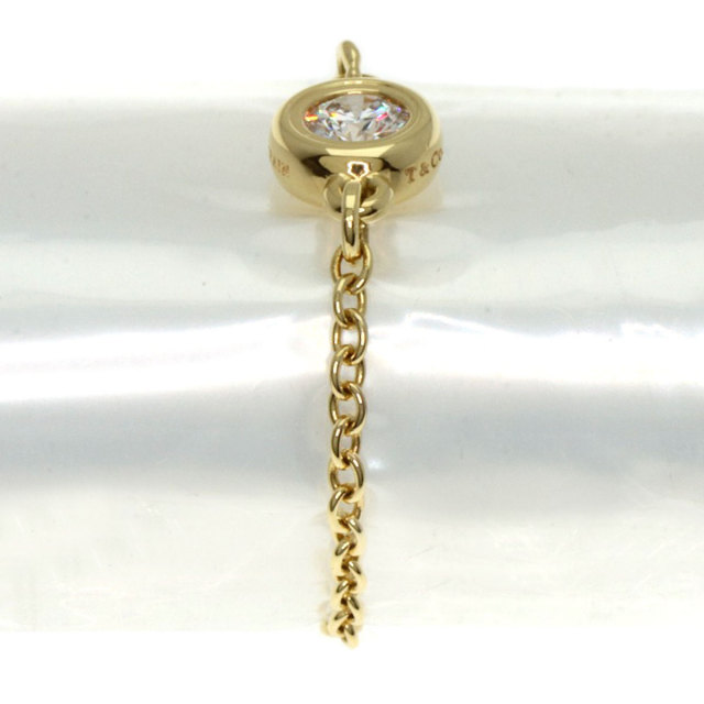 ティファニー　バイザヤード　チェーンリング　K18 ティファニー バイザヤード チェーン リング ゴールド K18イエロー