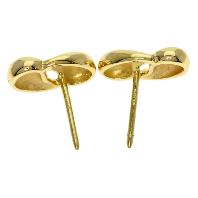 TIFFANY&Co. ティファニー ダブル ティアドロップ ピアス K18イエロー