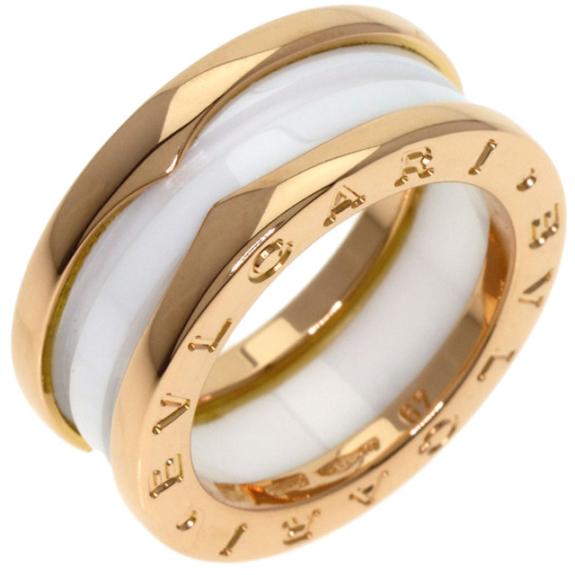 ブルガリ リング・指輪 B-zero1 ビーゼロワン 3バンド セラミック #49