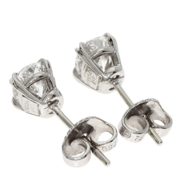 ハリーウィンストン ピアス オーバル ダイヤモンド