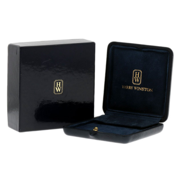 ハリーウィンストン ピアス オーバル ダイヤモンド