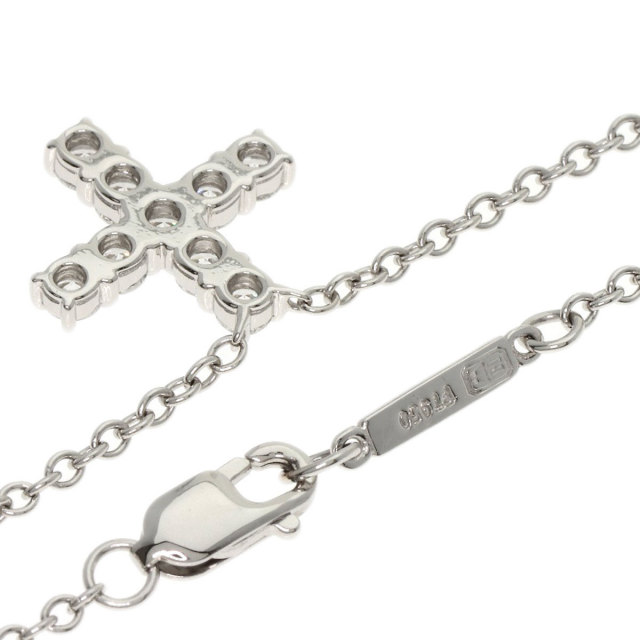 ハリーウィンストン ネックレス ミニクロス ダイヤモンド