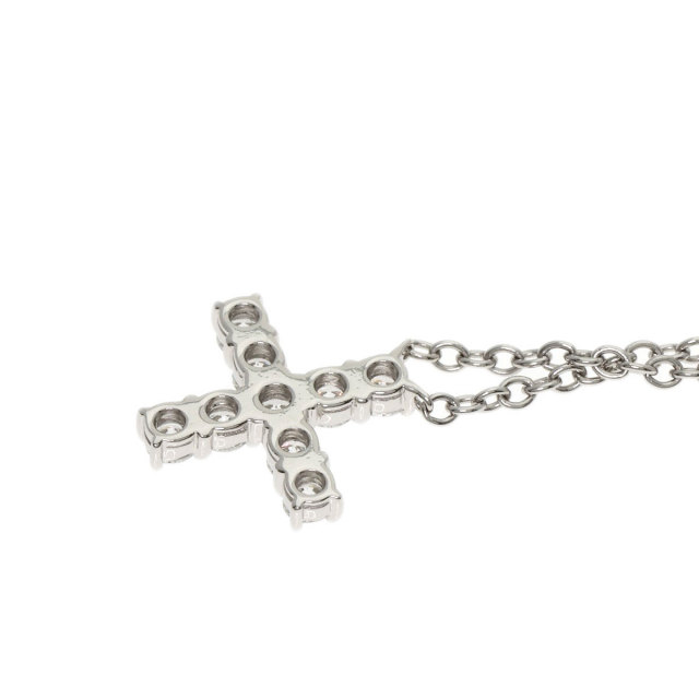 ハリーウィンストン ネックレス ミニクロス ダイヤモンド