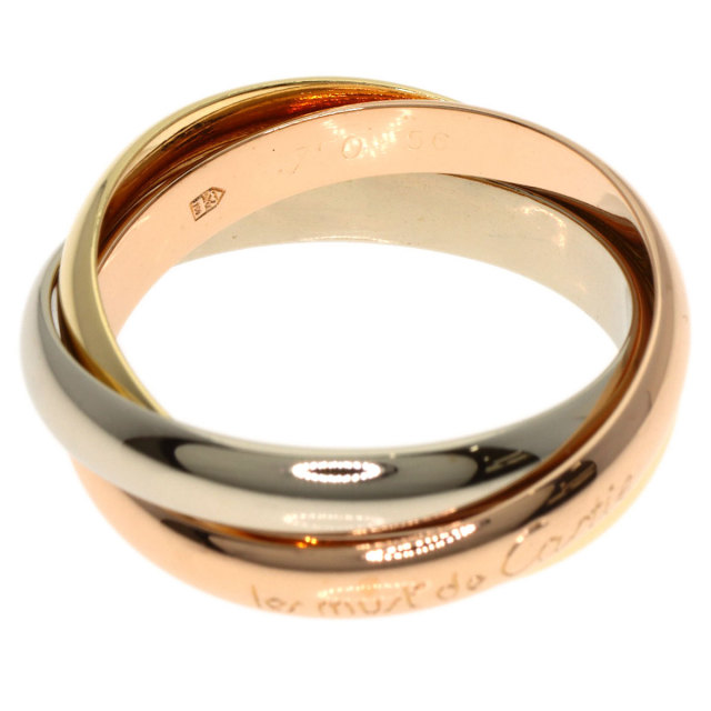 CARTIER カルティエ トリニティ #56 リング・指輪 K18イエローゴールド