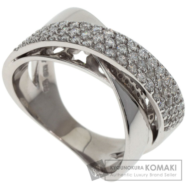 Ponte Vecchio ポンテヴェキオ クロス ダイヤモンド リング・指輪 K18