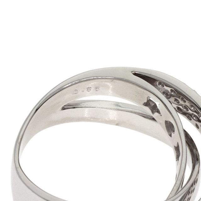 Ponte Vecchio ポンテヴェキオ クロス ダイヤモンド リング・指輪 K18