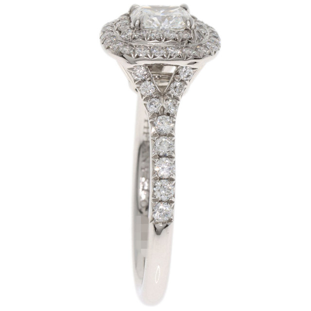 TIFFANY&Co. ティファニー ソレスト クッション カット ダイヤモンド E