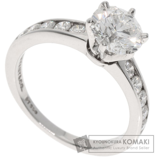 Tiffany & Co. プラチナ ソリティアリング TIFFANY&Co. ティファニー ソリティア リング 指輪 6号 Pt950プラチナ