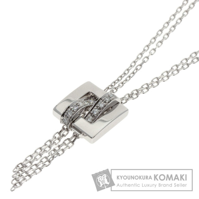 Boucheron ブシュロン デシュネ ダイヤモンド 2連 ネックレス K18