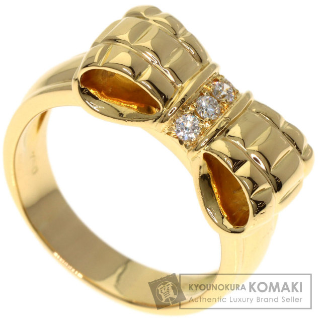 Dior ディオール ミミウィ ダイヤモンド リング・指輪 K18イエロー