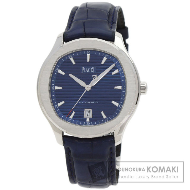 ピアジェ 腕時計 ポロ デイト 42mm ブルー