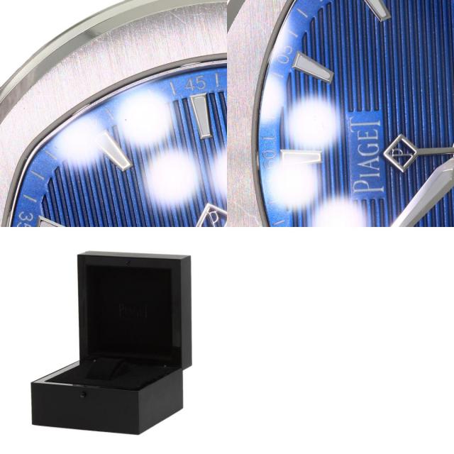 ピアジェ 腕時計 ポロ デイト 42mm ブルー