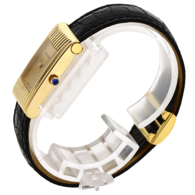 Boucheron ブシュロン リフレ 腕時計 K18イエローゴールド/革