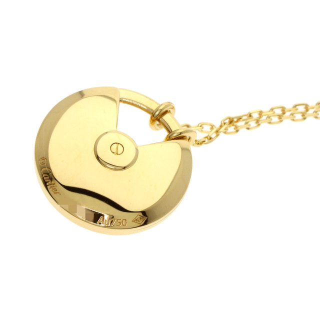 カルティエ ネックレス アミュレット SM シェル ダイヤモンド