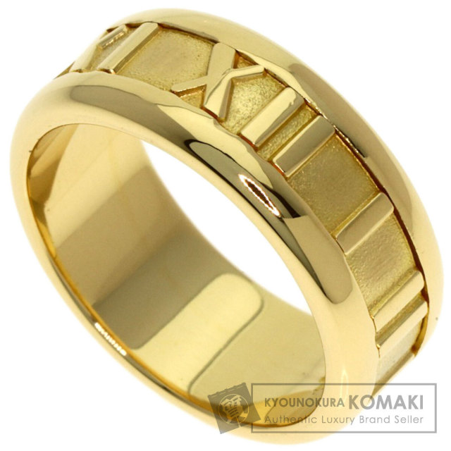 TIFFANY&Co. ティファニー アトラス リング・指輪 K18イエローゴールド