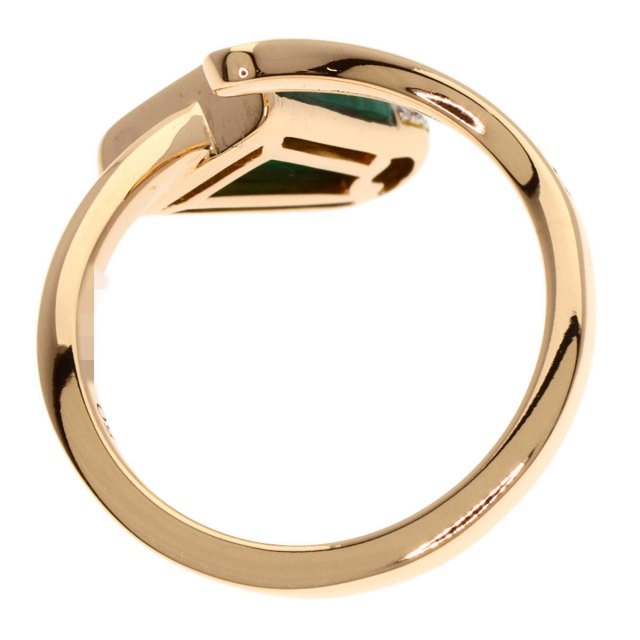 ブルガリ リング・指輪 ジェラーティ マラカイト ダイヤモンド #50