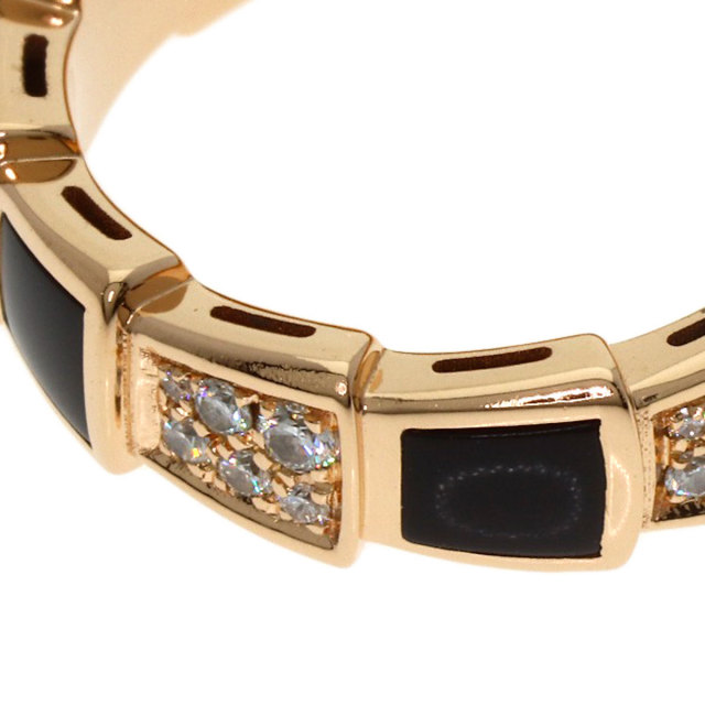 ブルガリ リング・指輪 セルペンティ ヴァイパー オニキス ダイヤモンド #55