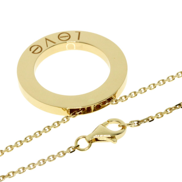 CARTIER カルティエ ラブサークル ダイヤモンド ネックレス K18