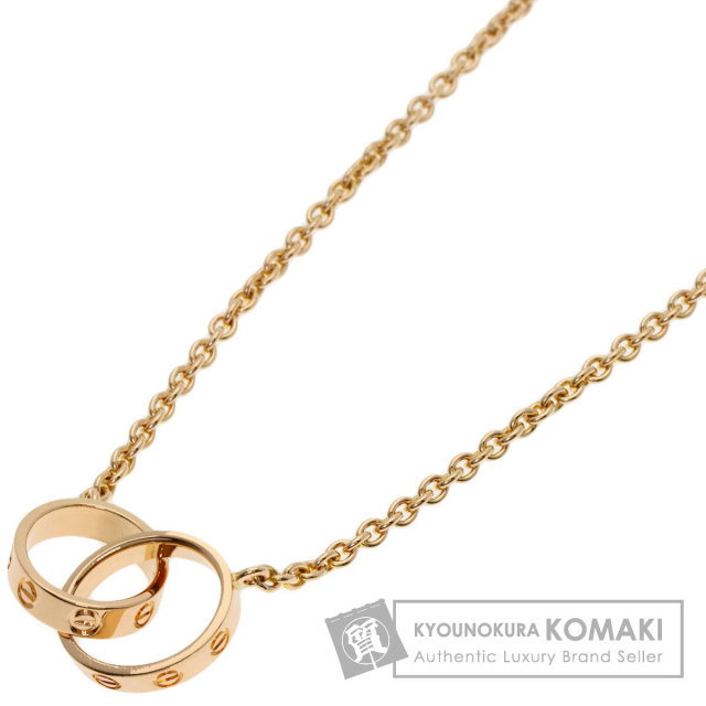 CARTIER カルティエ ベビーラブ ネックレス K18ピンクゴールド