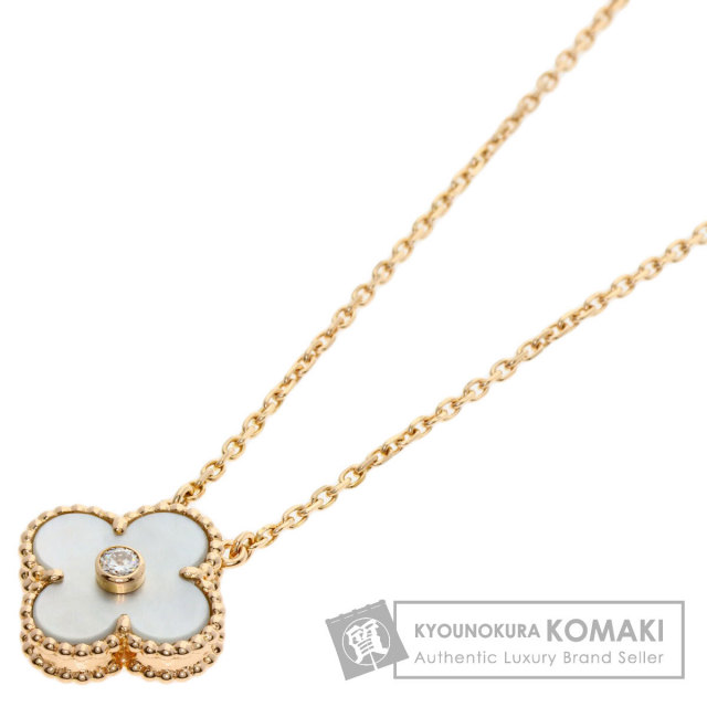 ヴァンクリーフ＆アーペル ネックレス ヴィンテージ アルハブラ シェル