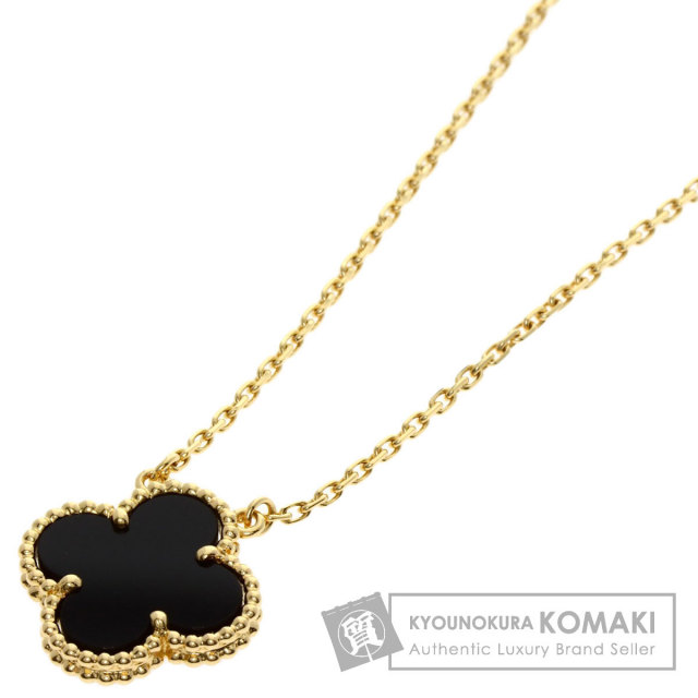 【クリスマス限定価格】オニキスK18ネックレス Van Cleef & Arpels ヴァンクリーフ＆アーペル ヴィンテージ