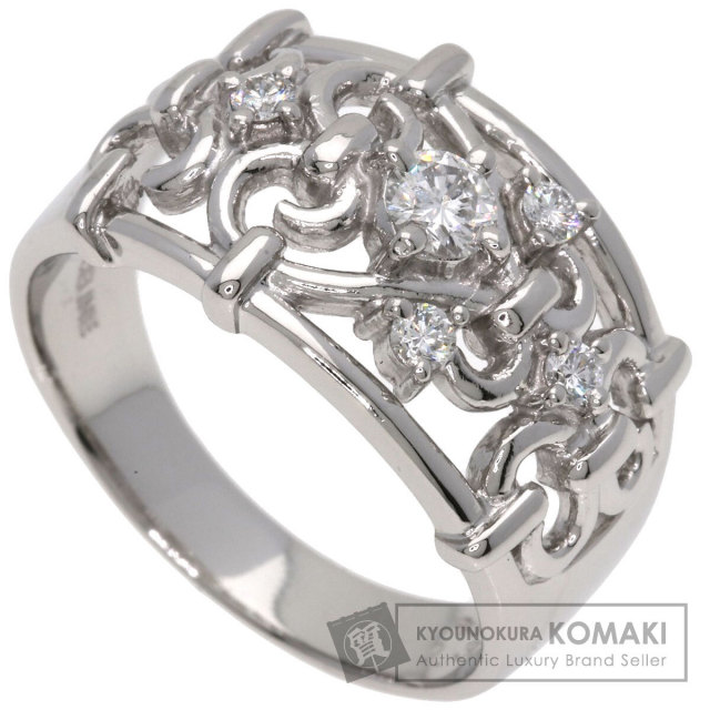 CELINE セリーヌ ダイヤモンド リング・指輪 プラチナPT900 レディース