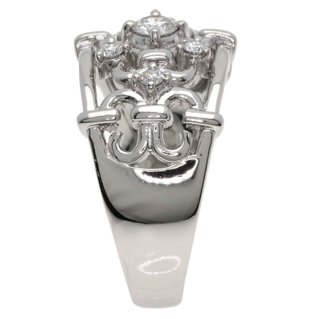 CELINE セリーヌ ダイヤモンド リング・指輪 プラチナPT900 レディース