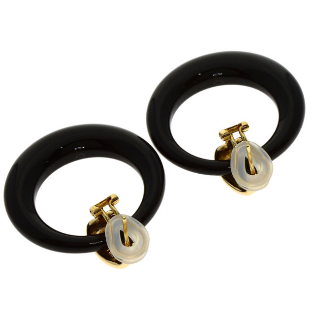 CELINE セリーヌ フープ ロゴモチーフ ピアス・イヤリング 2WAY ピアス